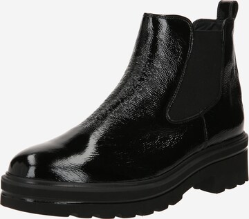 Paul Green Chelsea Boots in Schwarz: predná strana