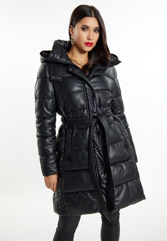 faina Winter coat 'Mioki' in Black: front