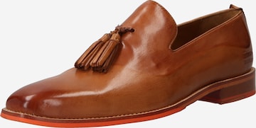 MELVIN & HAMILTON Classic Flats 'Leonardo' in Brown: front