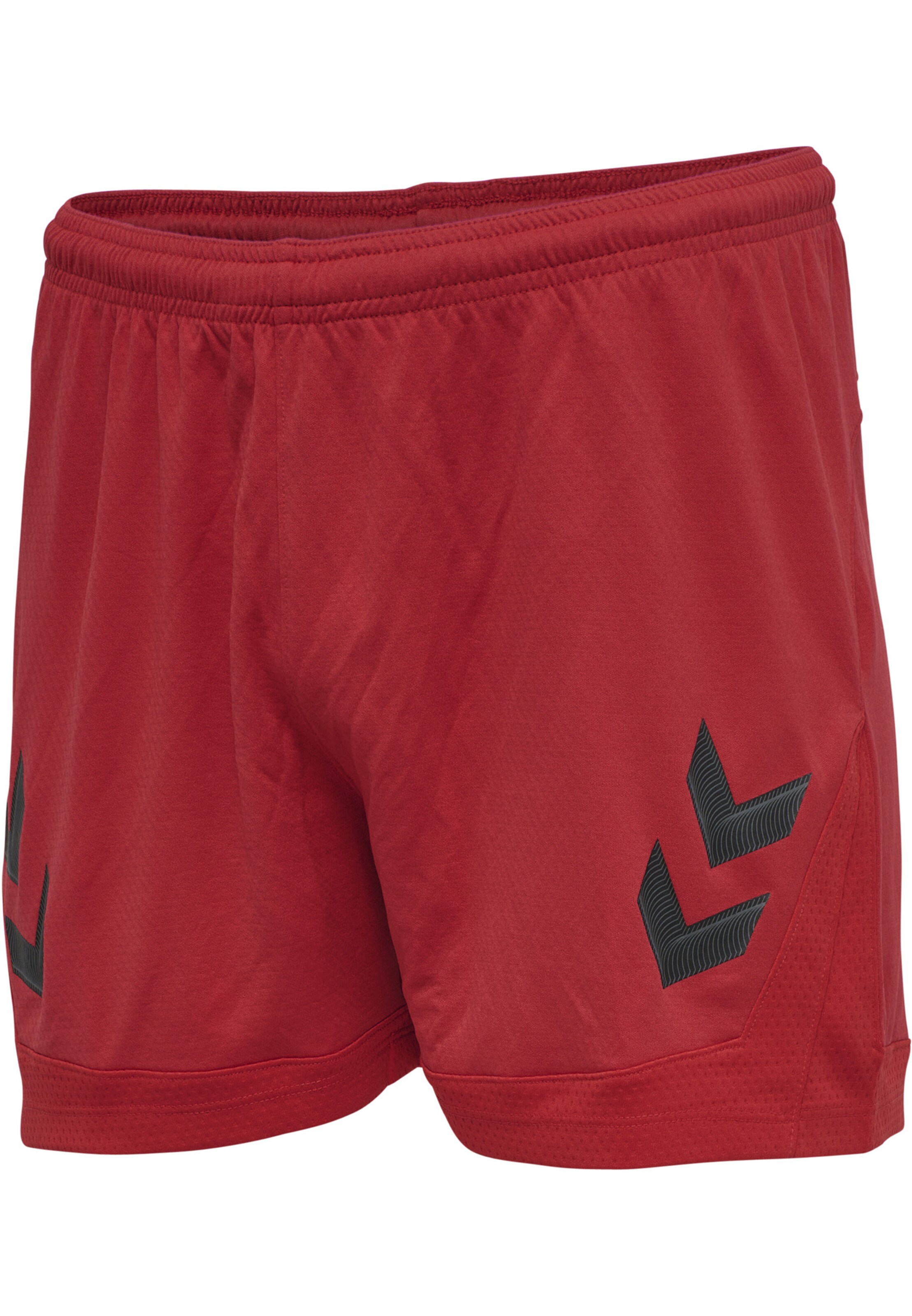 Hummel Regular Workout Pants in Red