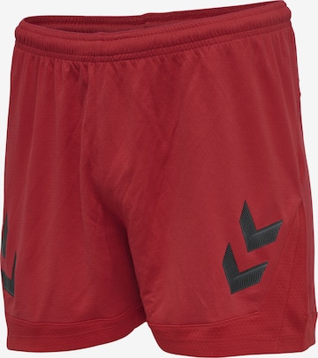 Hummel - Regular Calças de desporto em vermelho