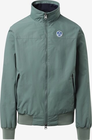 Veste mi-saison North Sails en vert : devant