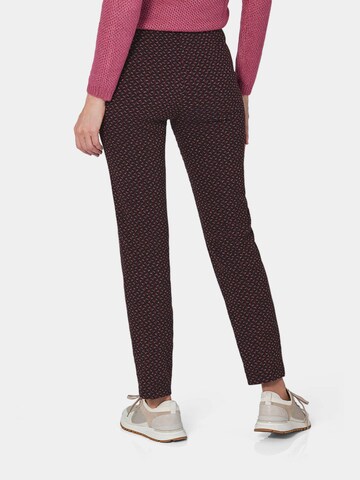 Regular Pantalon 'LOUISA' Goldner en violet