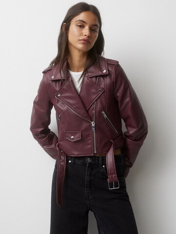 Pull&Bear Jacke in Rot: Vorderseite