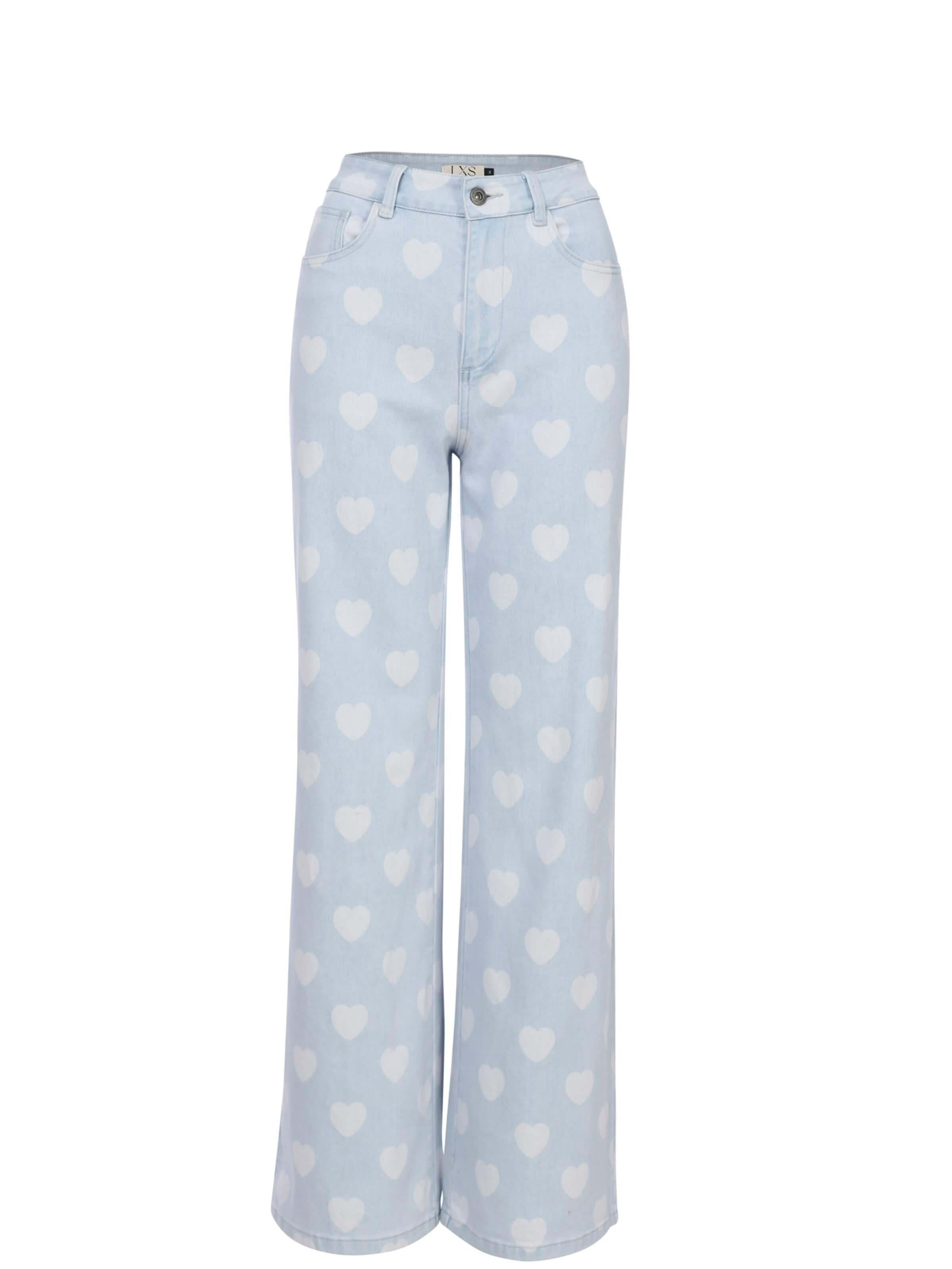 Looxs Revolution Wide Leg Jeans‌‌ in Blau: Vorderseite