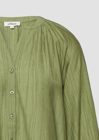 s.Oliver Bluse in Grün