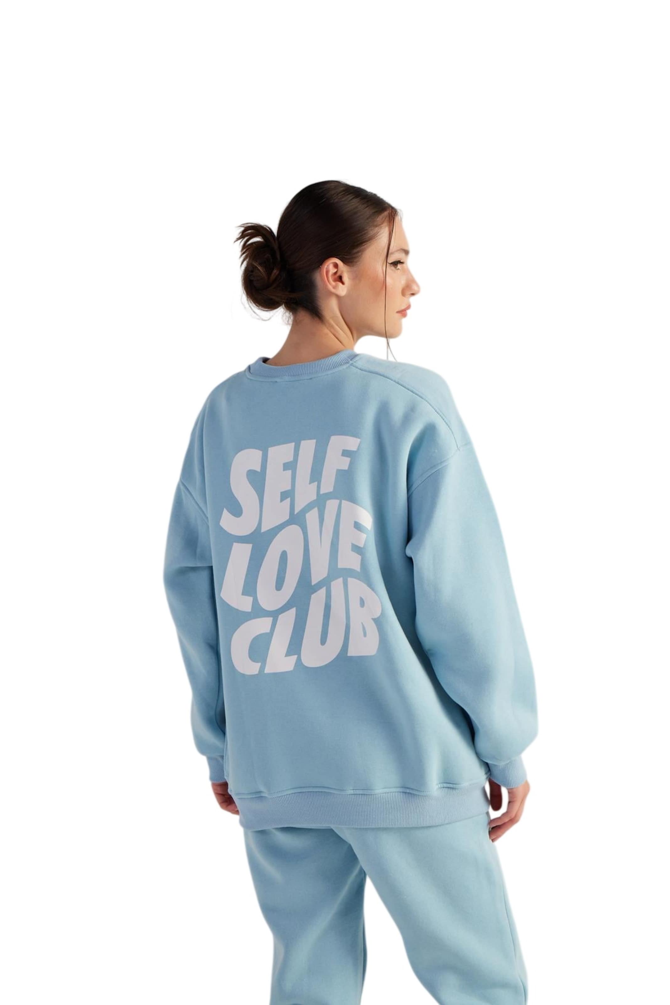 HOLLY LOLLY Sweatshirt in Blue: front