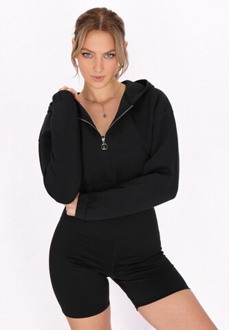 faina Athlsr Sweatshirt in Black: front