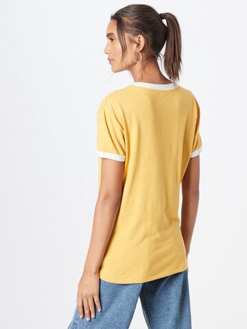 ROXY T-Shirt 'BAILING DREAM' in Gelb