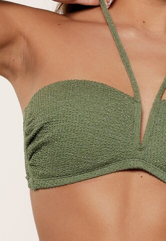 LingaDore - Bandeau Top de biquíni em verde