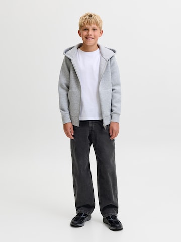 Jack & Jones Junior Loosefit Jeans 'JJIALEX' in Zwart