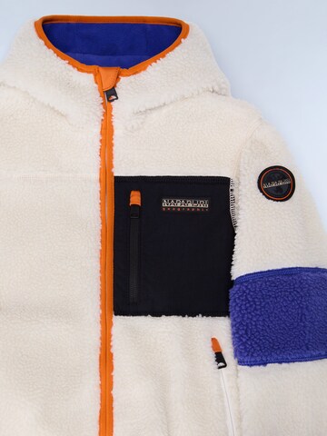 NAPAPIJRI Fleecejacka 'Yupik' i beige
