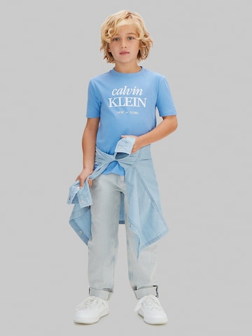 T-Shirt Calvin Klein Jeans en bleu