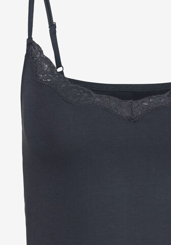 LASCANA Crop-Top in Schwarz