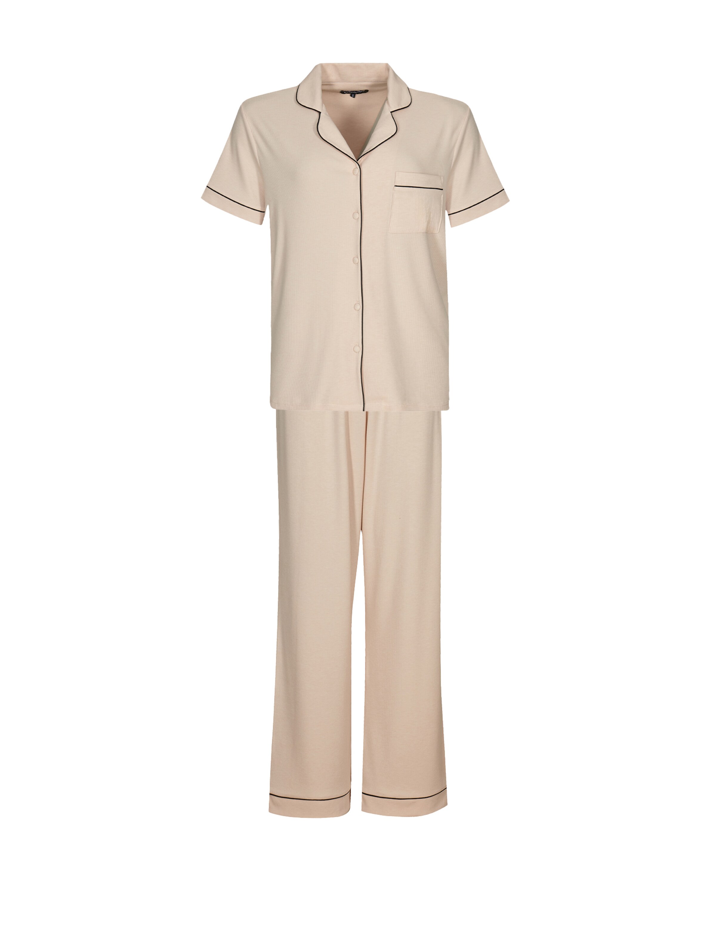 Loungeable Pajama in Beige: front