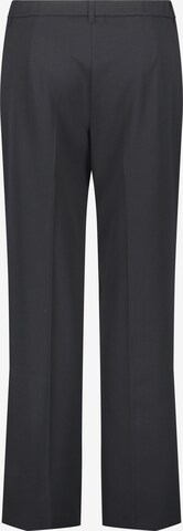 SAMOON Regular Trousers with creases in Grey