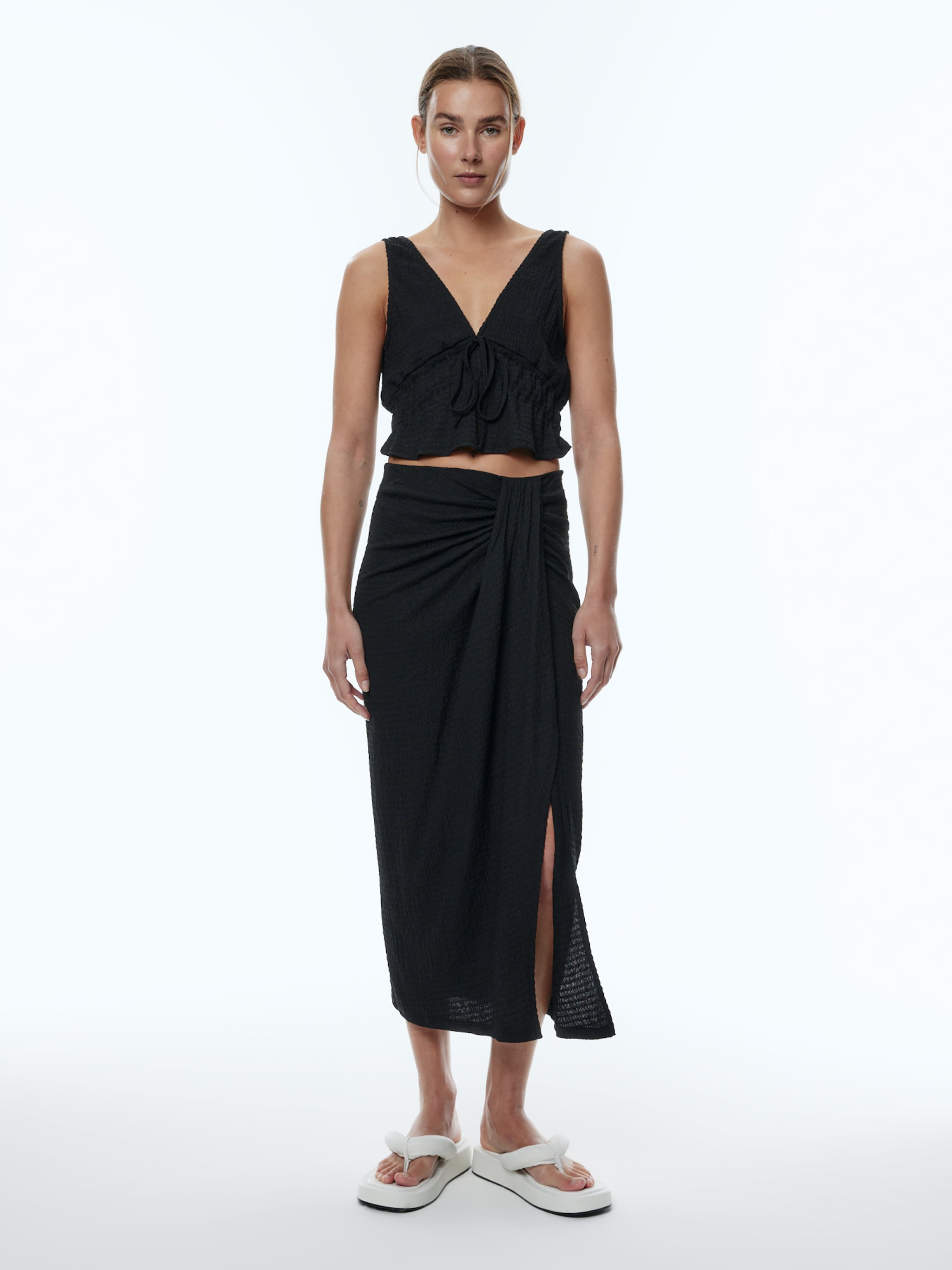 EDITED Producten Top 'Juliena' Zwart