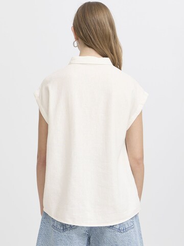 Camicia da donna ' IHLINNO ' di ICHI in bianco
