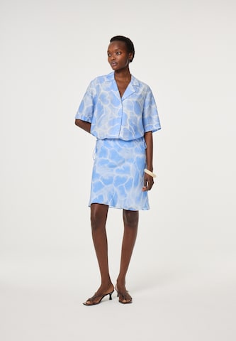 Fabienne Chapot Skirt in Blue: front