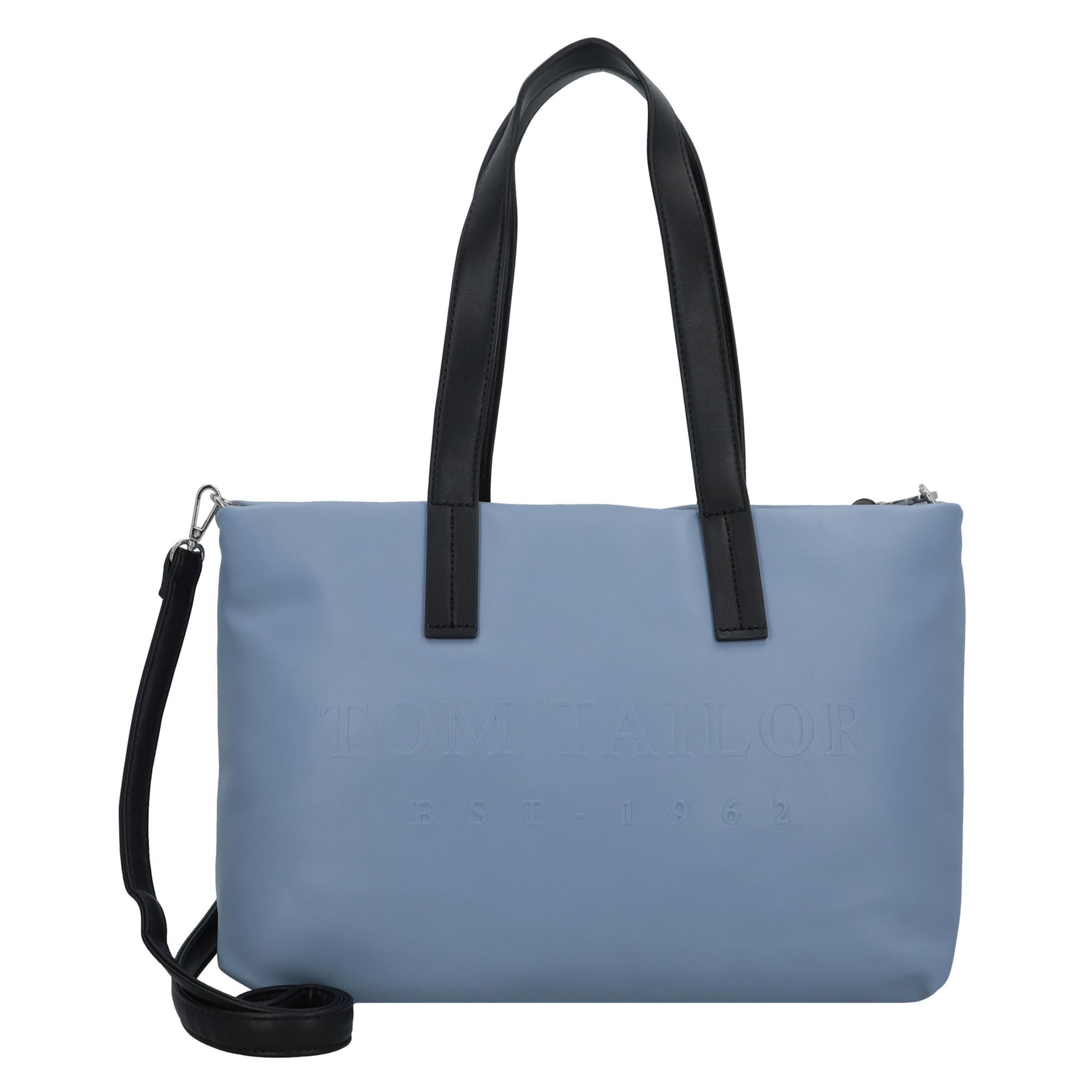 TOM TAILOR Crossbody bag 'Thessa' in Blue: front