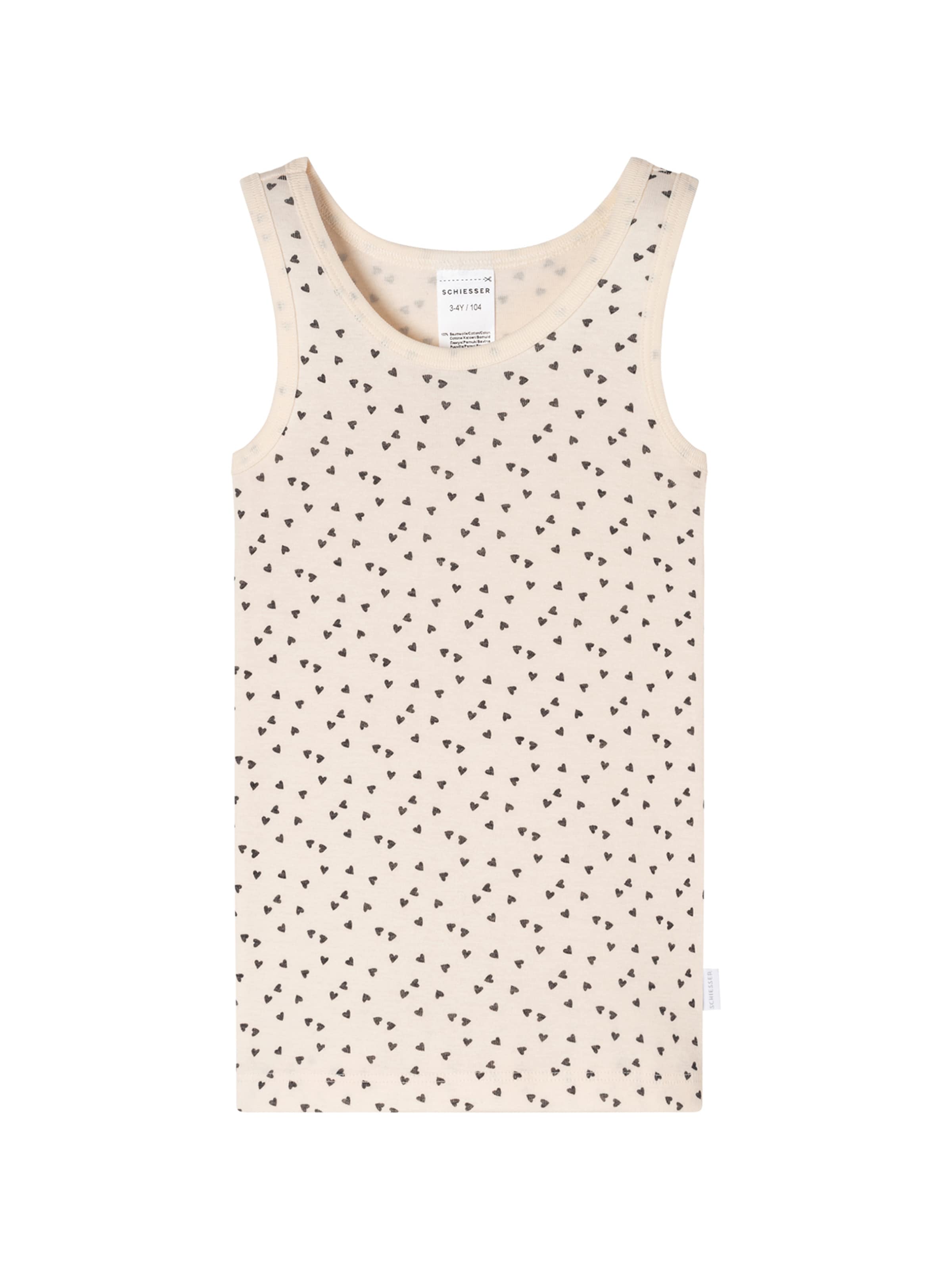 SCHIESSER Unterhemd ' Fine Rib Multi ' in Beige