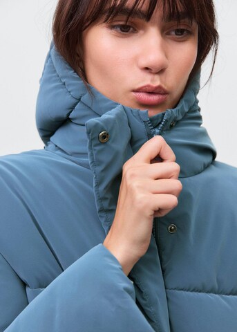 MANGO TEEN Between-Season Jacket 'Anorak' in Blue