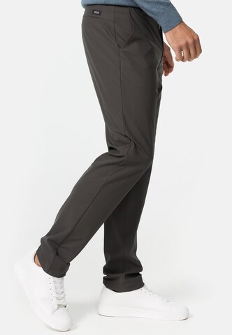 INDICODE JEANS Regular Chino Pants 'Riccardo' in Grey