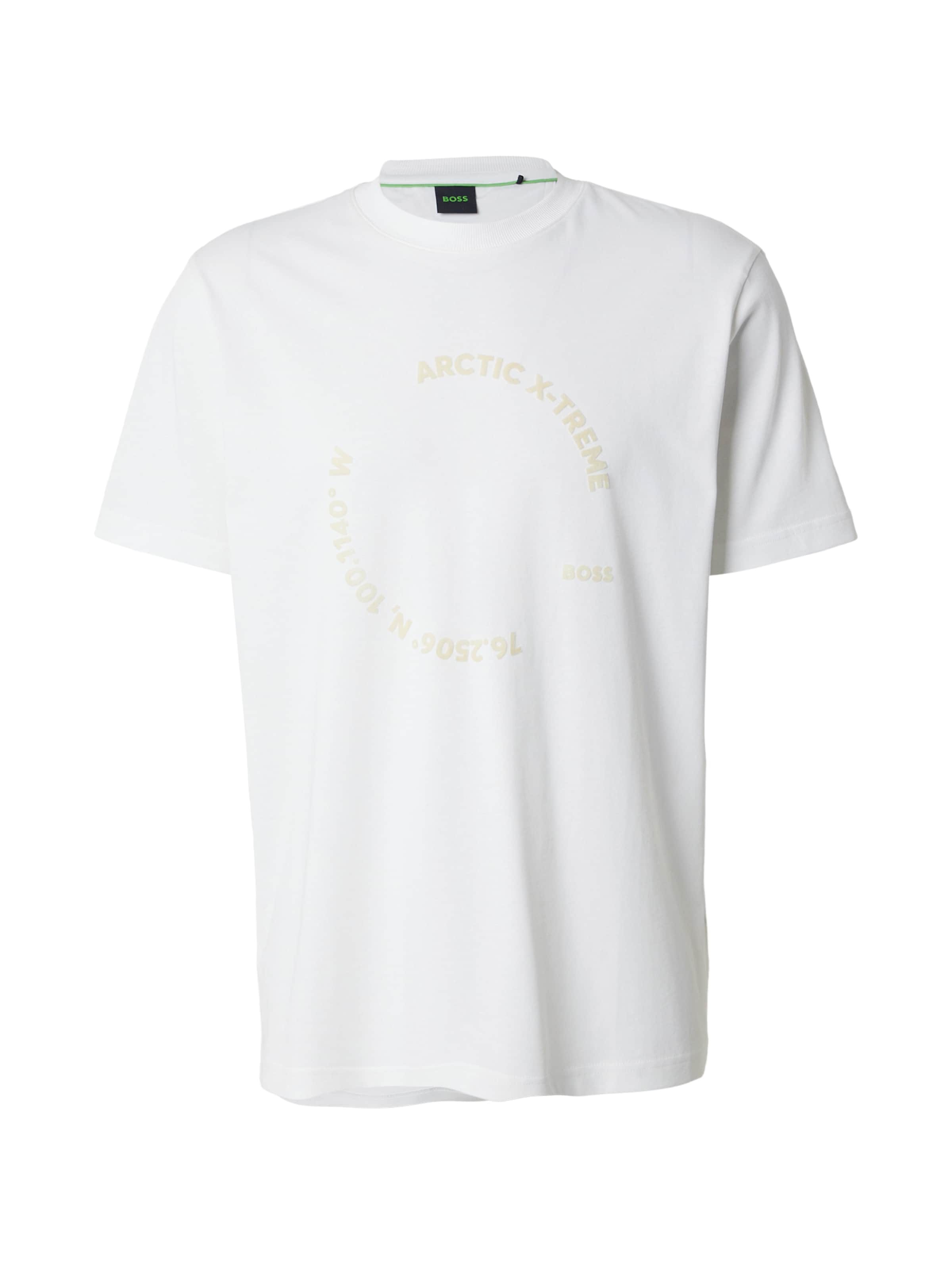 BOSS - Camisa em branco: frente