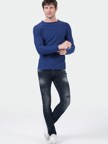 Felpa di M.O.D MIRACLE OF DENIM in blu