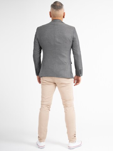 Indumentum Slim Fit Sakko in Schwarz