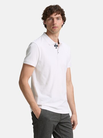 T-Shirt TOM TAILOR en blanc : devant