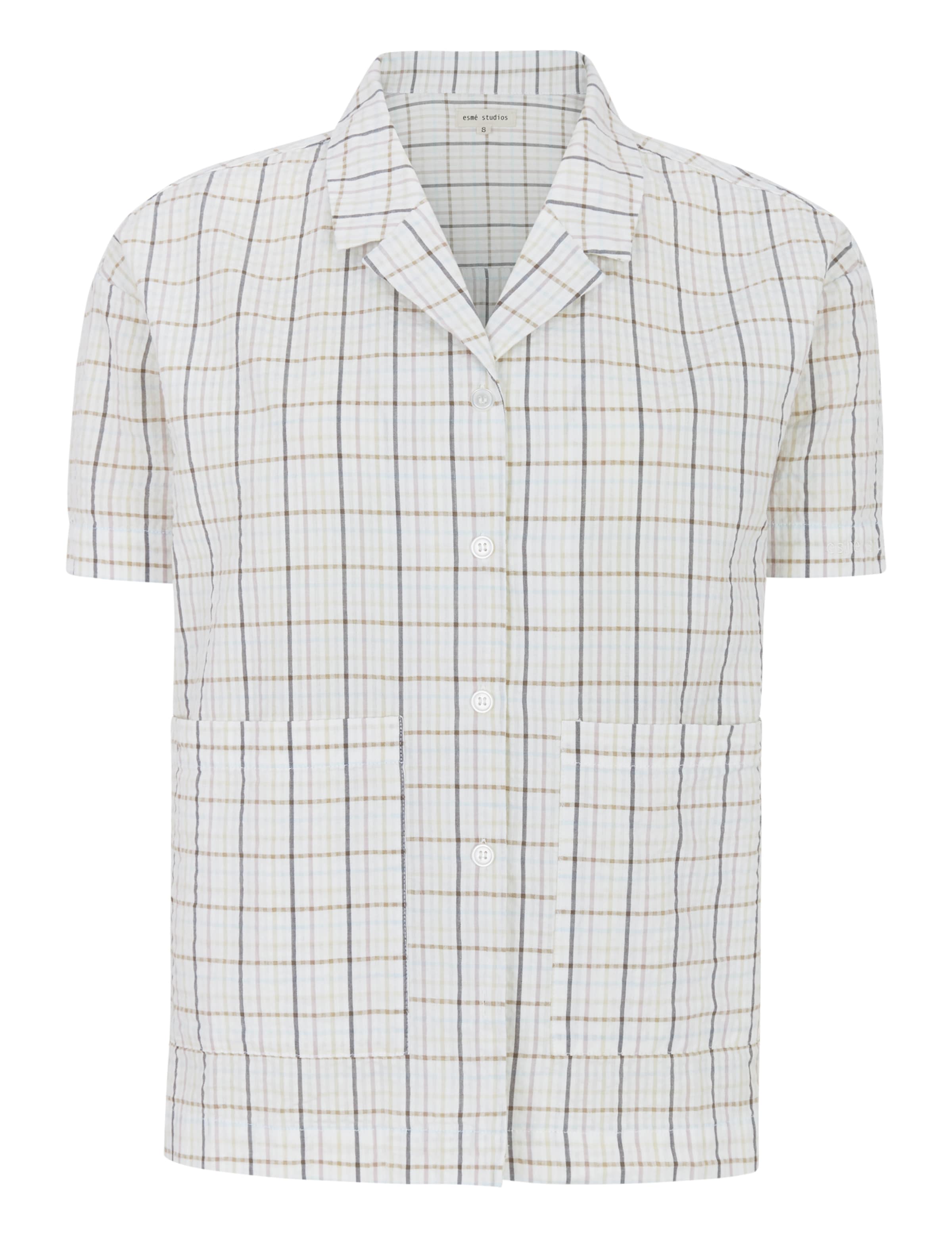 Esmé Studios Blúzka 'Betty' - Biela: predná strana