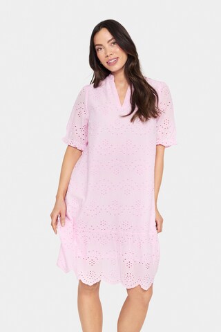 SAINT TROPEZ Jurk in Roze