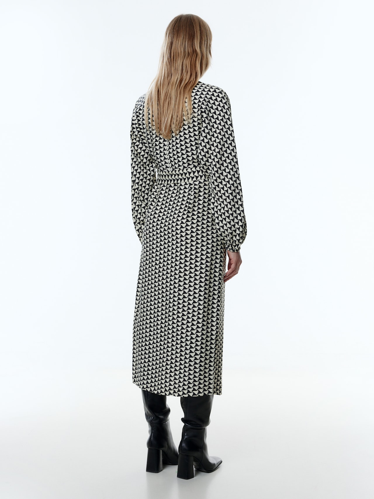 EDITED Producten Jurk 'Oceane' Zwart