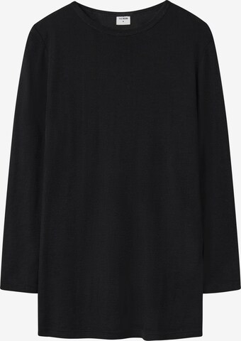 Pull-over TWO SOON en noir : devant