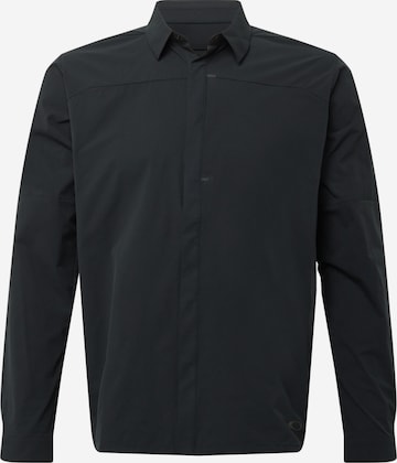OAKLEY - Regular Fit Camisa funcional em preto: frente
