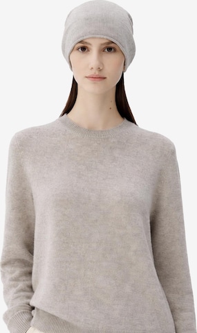 GOBI Cashmere Pullover 'Cashmere Hat & Sweater Set' in Grau: Vorderseite