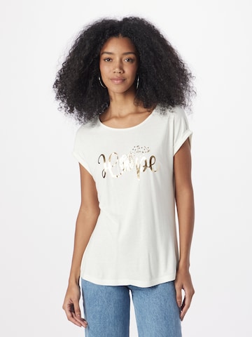 ABOUT YOU - Camiseta 'Liddy' en blanco: frente