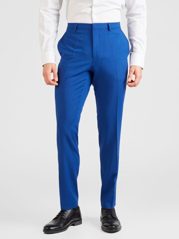 HUGO Slim fit Suit 'Arti/Hesten' in Blue