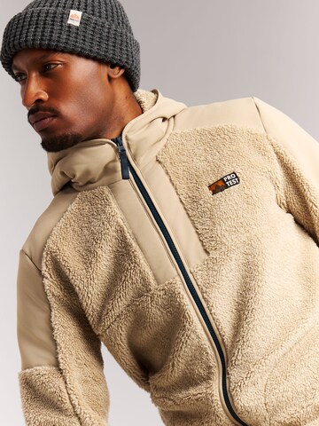 PROTEST Sweatvest 'PRTArnold' in Bruin