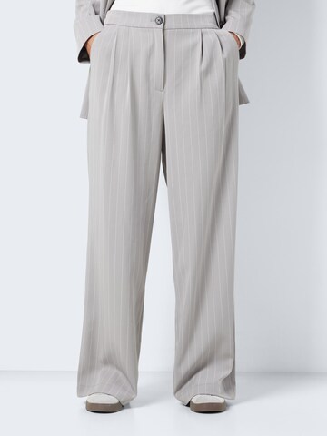 Noisy may Loose fit Pleat-Front Pants 'VERA' in Grey