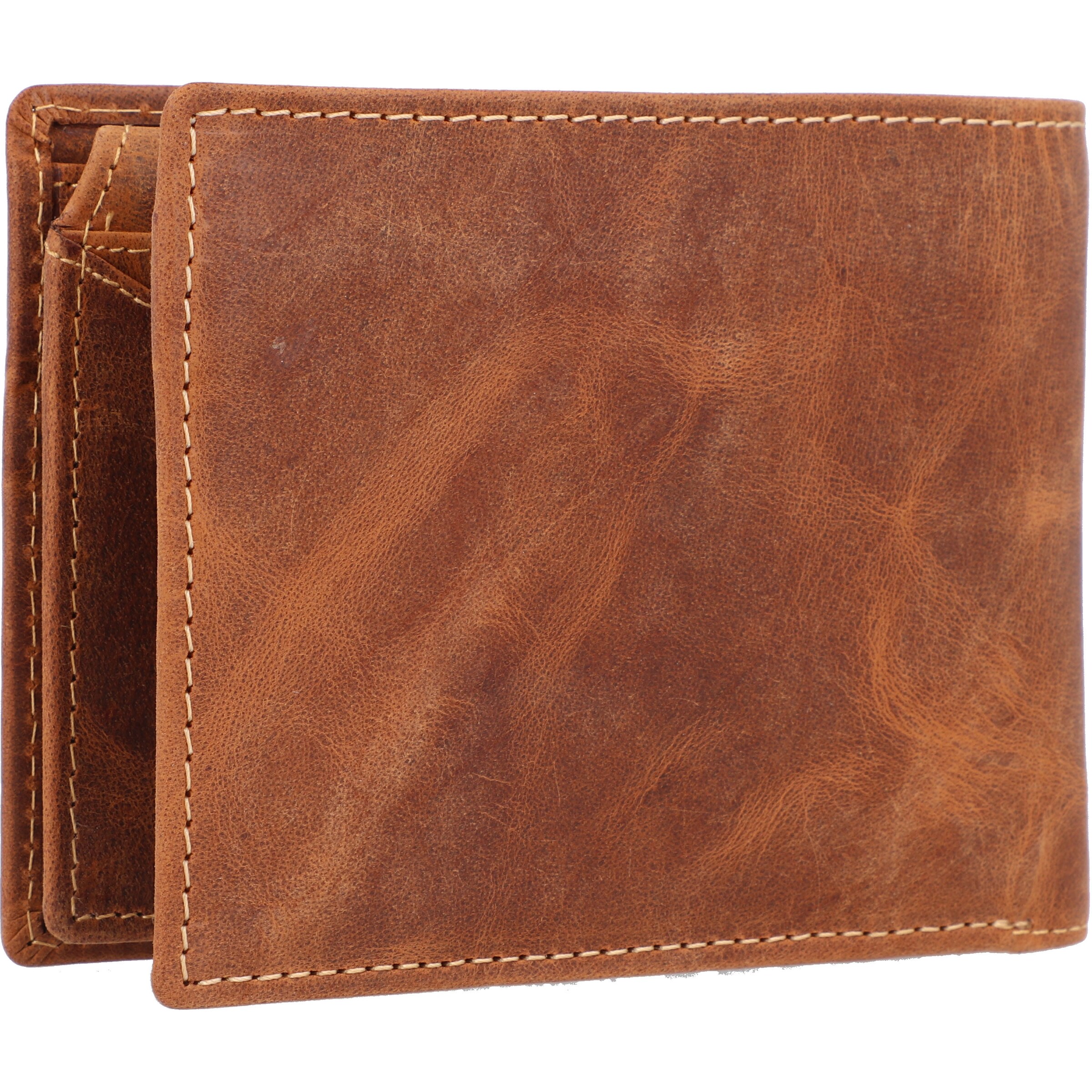 GREENBURRY Wallet 'Vintage' in Brown