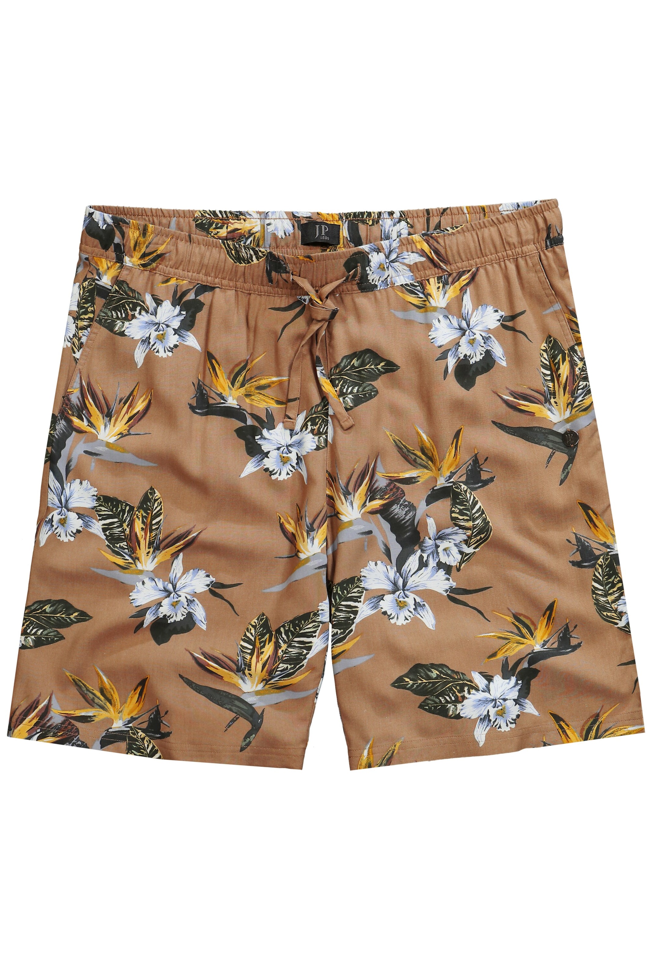 JP1880 Regular Broek in Bruin: voorkant