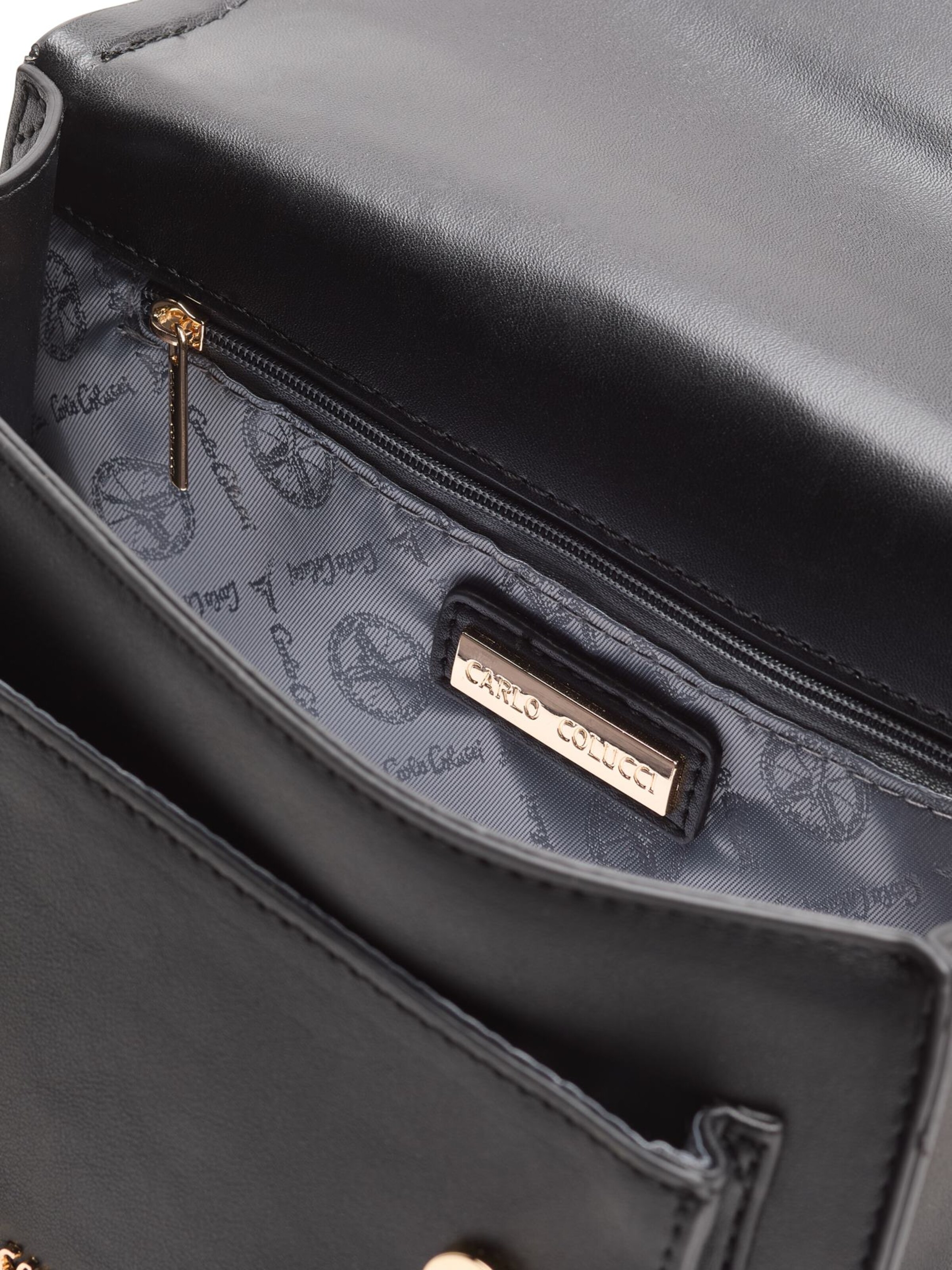 Sac à bandoulière 'Exner' Carlo Colucci en noir