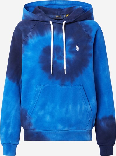 POLO RALPH LAUREN Sweatshirt i nattblå / himmelsblå / vit, Produktvy