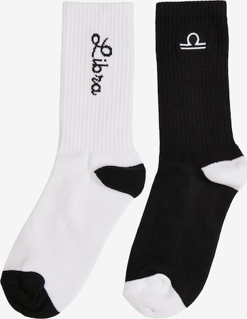 Mister Tee Socken 'Zodiac' in Schwarz: Vorderseite
