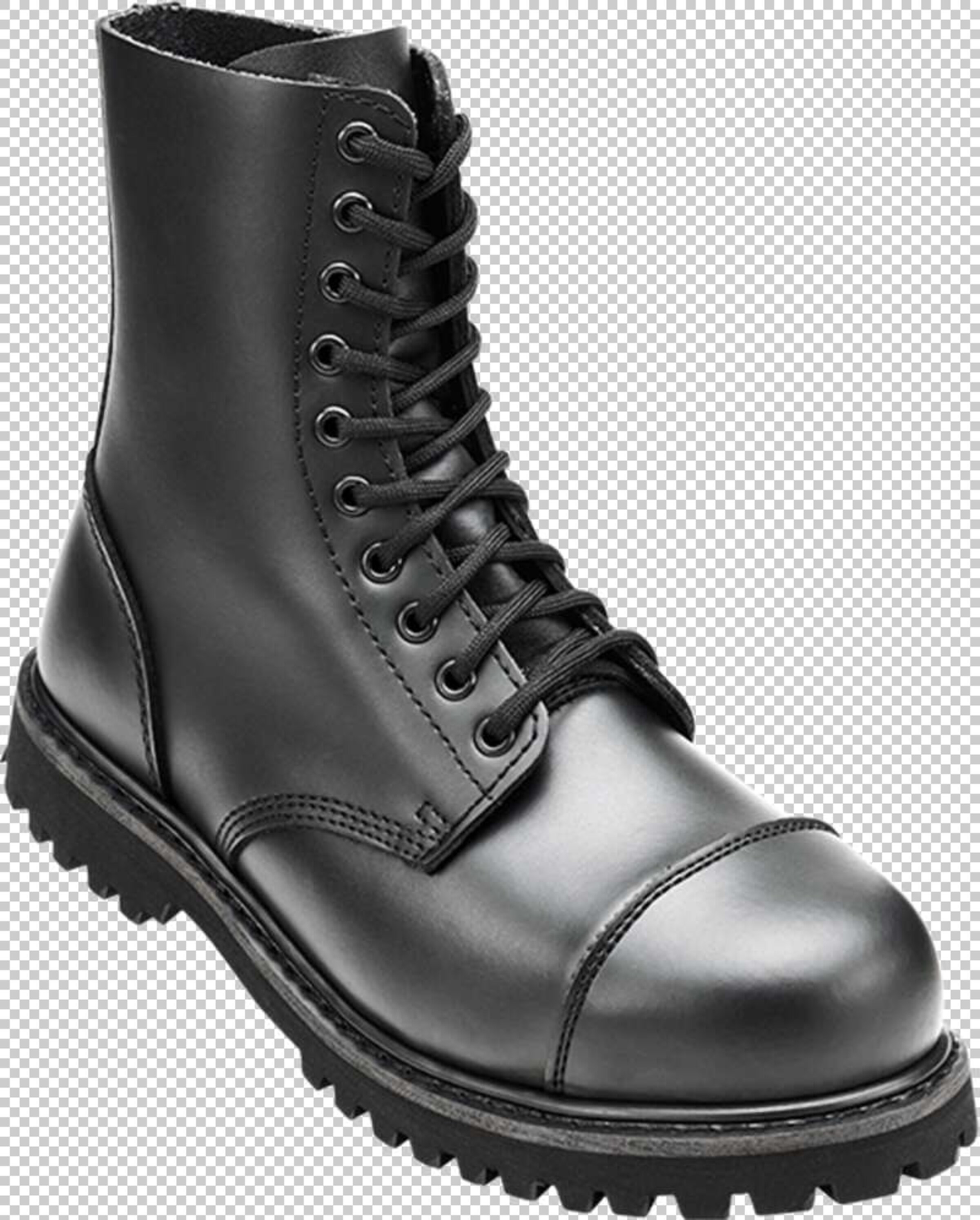 Brandit Fűzős csizma - fekete