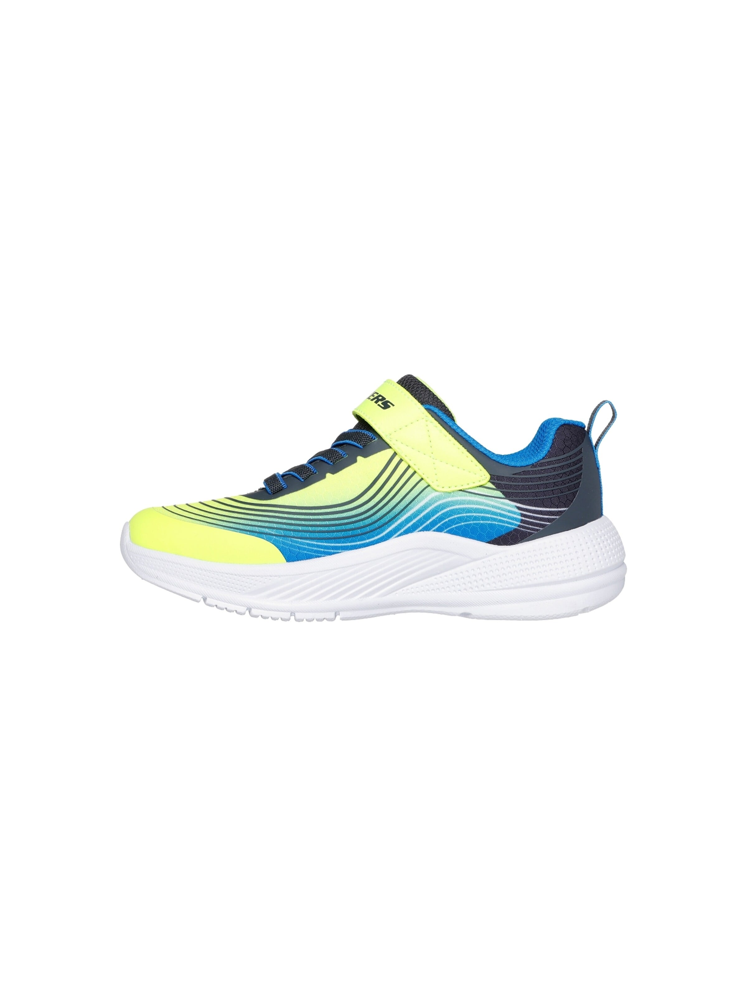 SKECHERS Sneakersy 'Junior-Sneaker mit Schnürung Microspec Advance' w kolorze żółty: przód