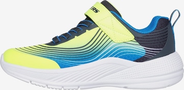 SKECHERS Sneakersy 'Junior-Sneaker mit Schnürung Microspec Advance' w kolorze żółty: przód