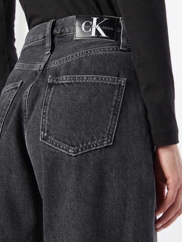 Calvin Klein Jeans Wide leg Jeans in Grijs